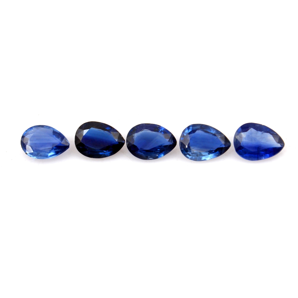 Natural Kyanite Pear Loose Gemstone For Jewelry Making