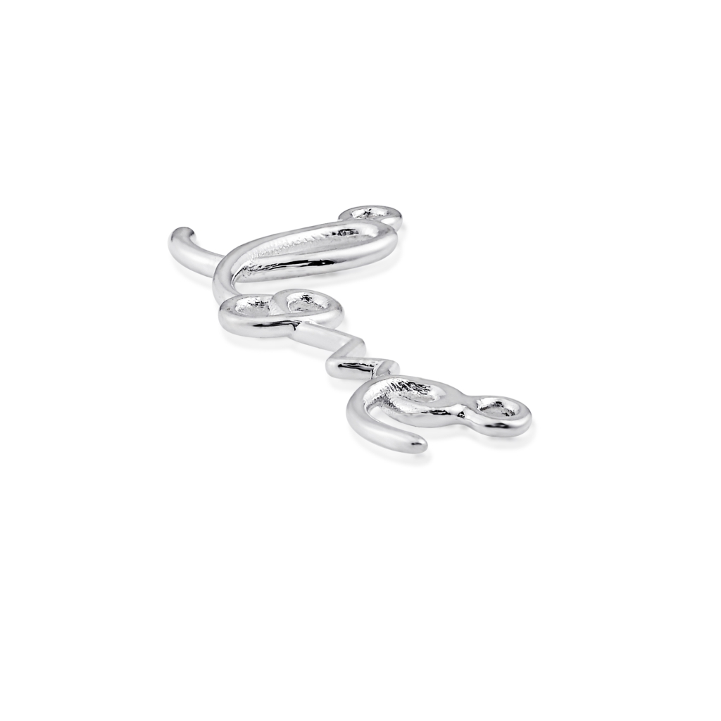 Love Sign Pendant Necklace Minimalist 925 Sterling Silver Jewelry