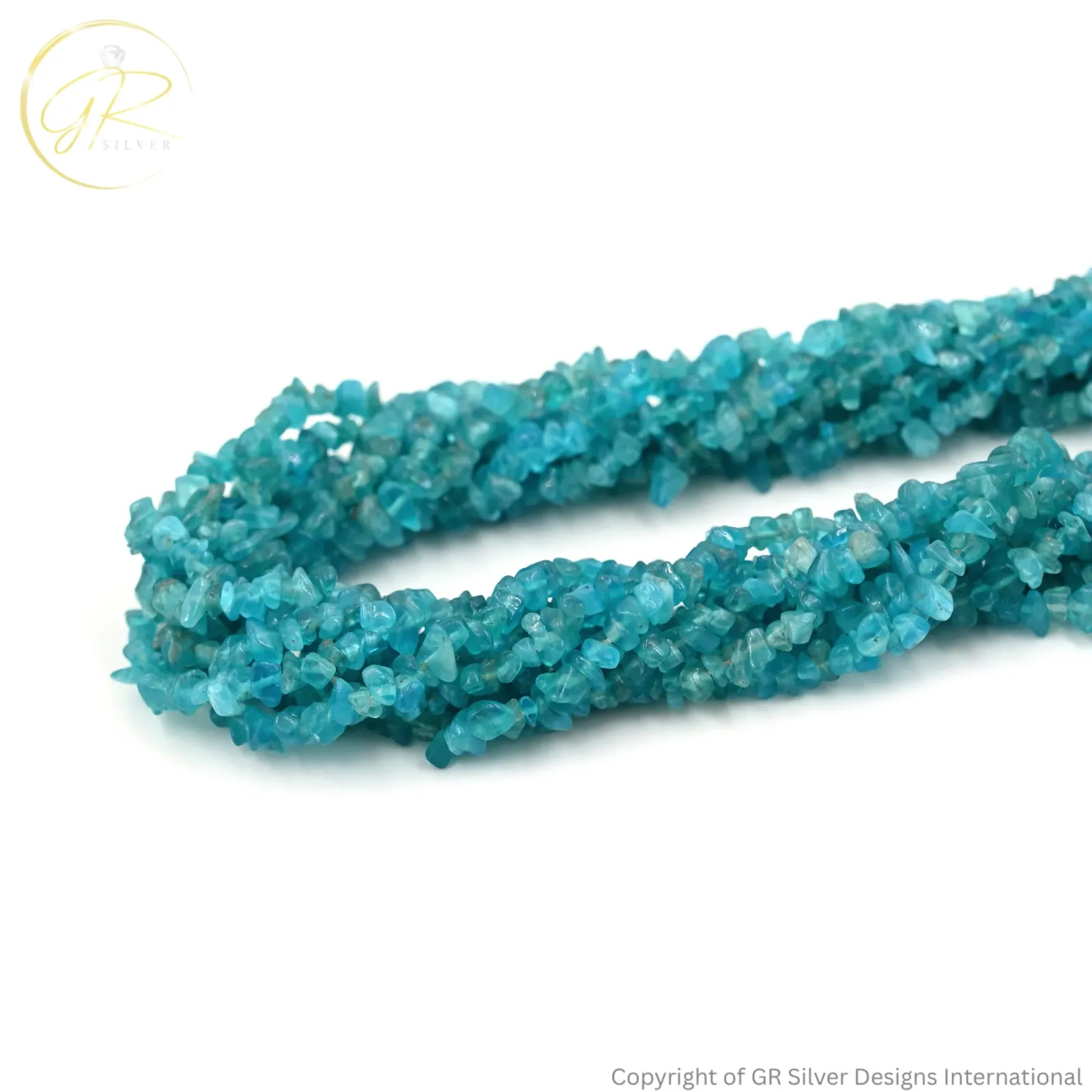 Apatite Freeform Nugget Chip Beads