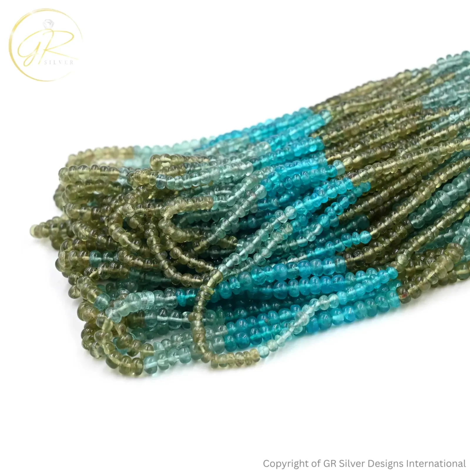 Natural Apatite Beads