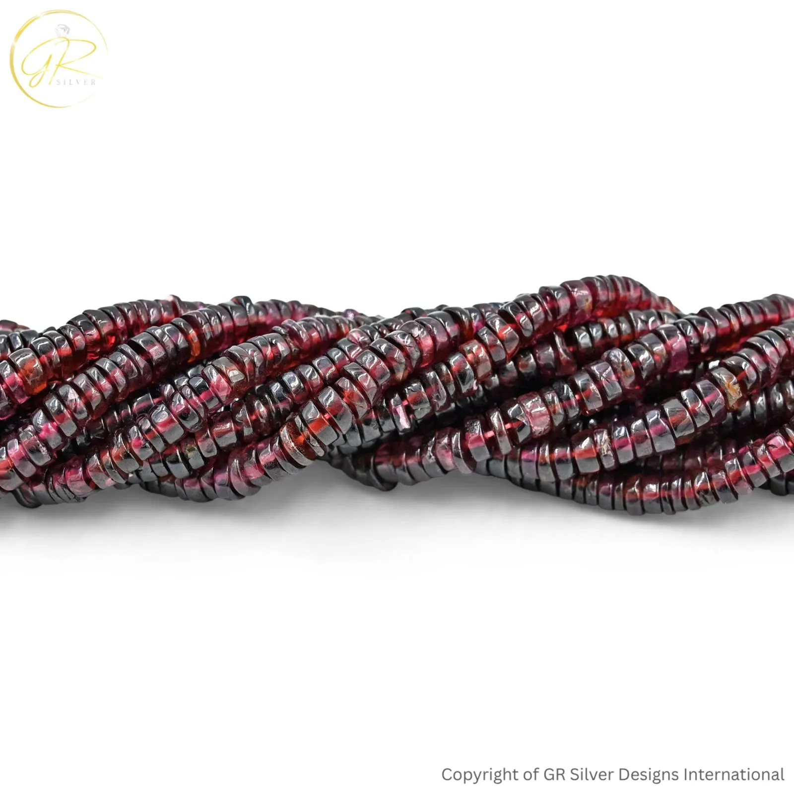 Red Garnet Beads-5MM