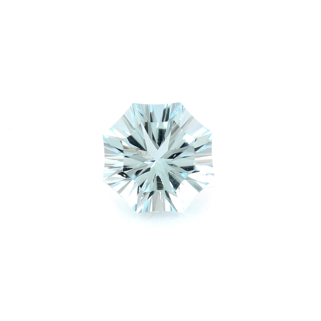 9mm Round Shape Blue Topaz Loose Gemstone For Jewelry Making