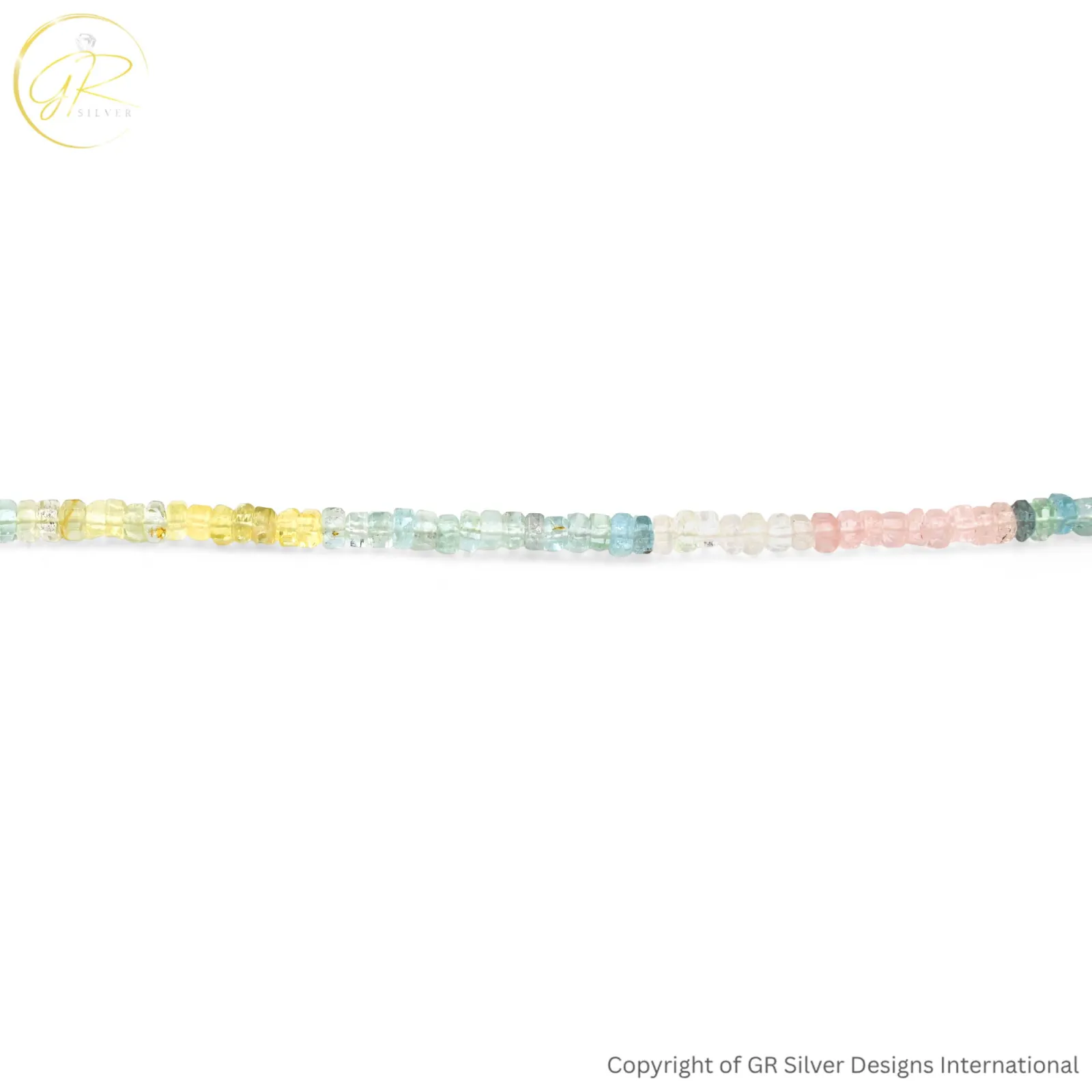 Natural Aquamarine Morganite 5 MM Faceted Hexagon Beads 16 Inch Strand